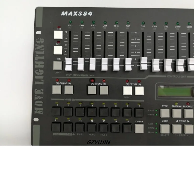 Консоль цифрового освещения dmx 512 wifi светодиодный контроллер rgbw MAX 384 для диммеров