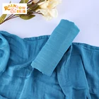 Одеяло для кормления чехол для детской коляски, Бамбуковая муслиновая ткань 100%, полотно для фотографирования, 120x120 см