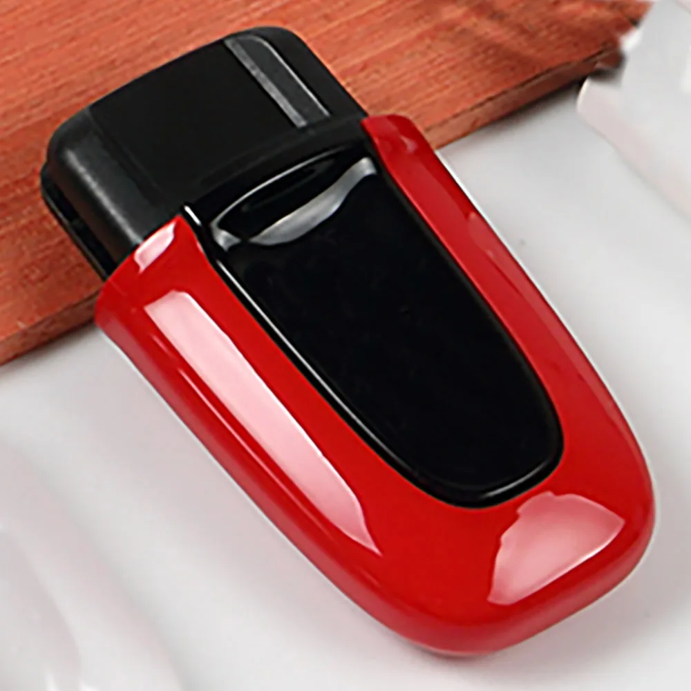 D car key case for porsche macan cayenne panamera 718 2011 2012 2013 - Название цвета: D