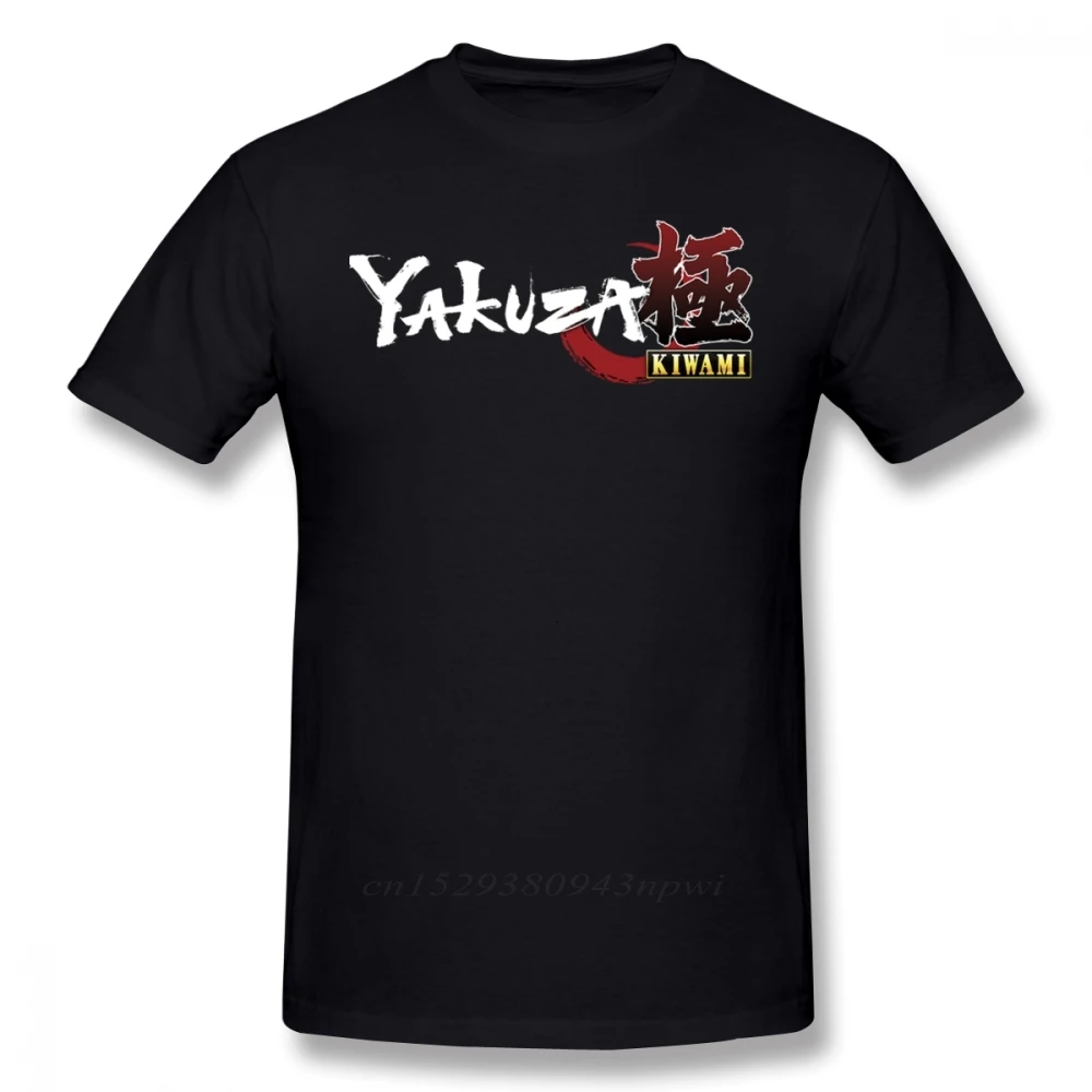 

Yakuza T Shirt Yakuza Kiwami T-Shirt Short Sleeve Printed Tee Shirt Awesome 3xl Beach Male Cotton Tshirt
