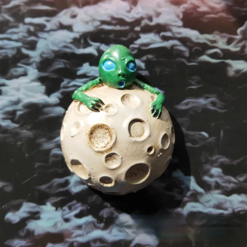 3D счастливая планета серия наклейка на холодильник Космос астронавт космический