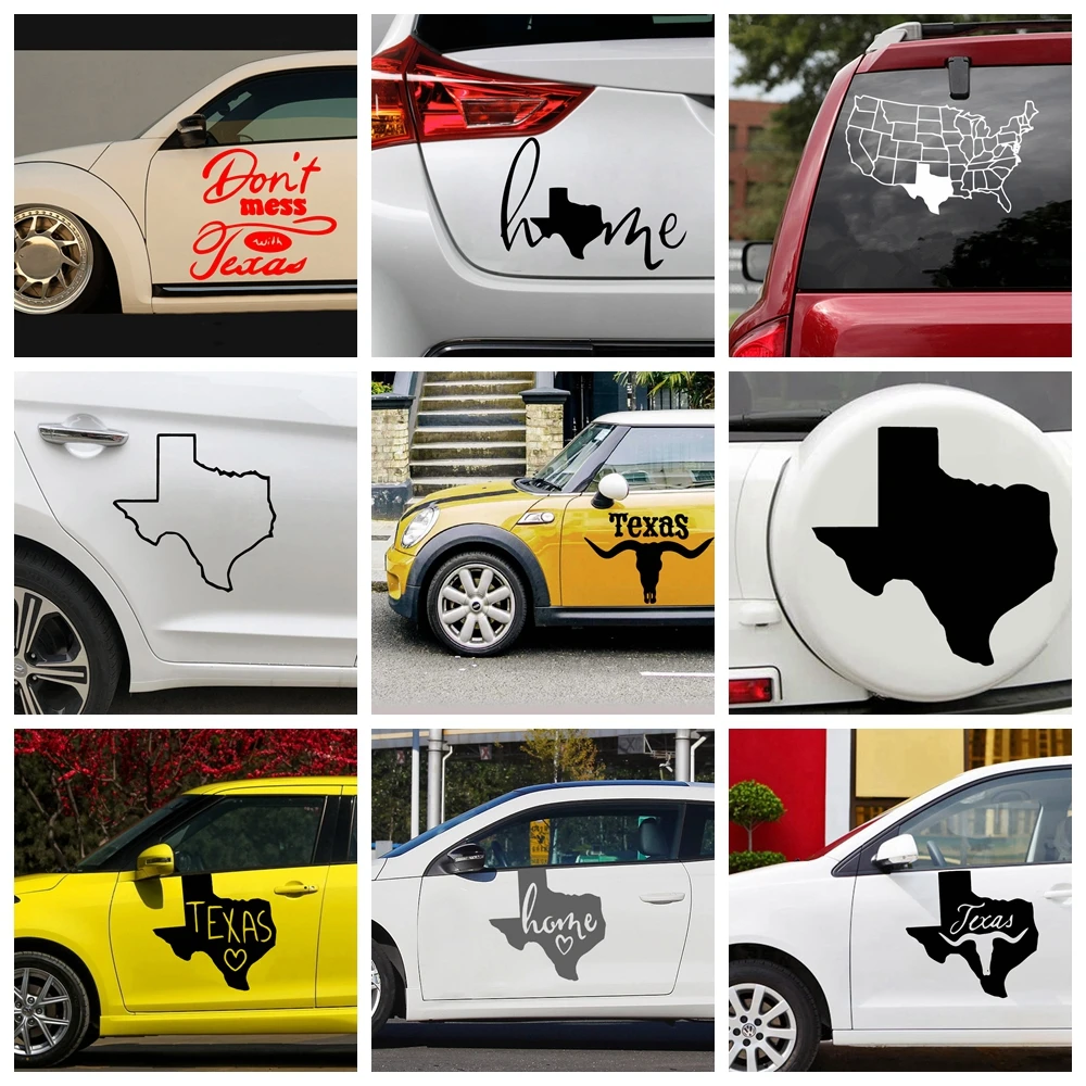 

Fun Texas Car Sticker Interesting Reflective Car Stickers Decals
