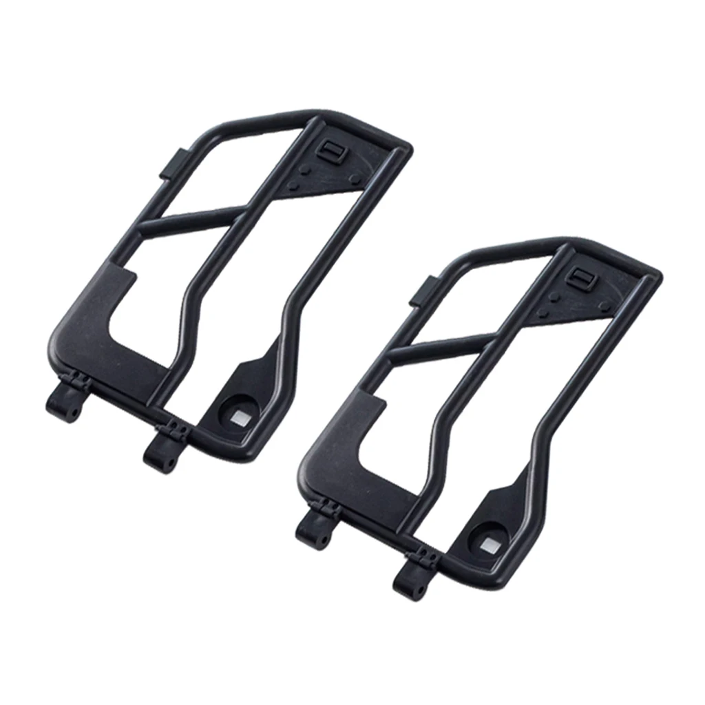 

RC Car Accessories Plastic Doors and Rear View Mirror for 1:10 RC Crawler Car, Hard Body Shell for Wrangler 313mm Wheelbase