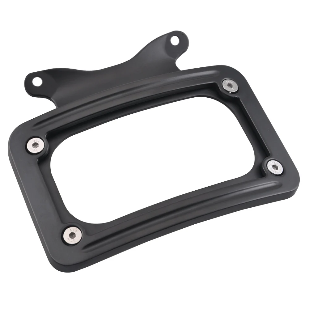Laydown изогнутая рамка номерного знака подходит для Harley Street Glide FLHX 10-19 FLTRX10-13 FLTRX FLTRXS 15-19 FLHRXS 17-19 FLHXS