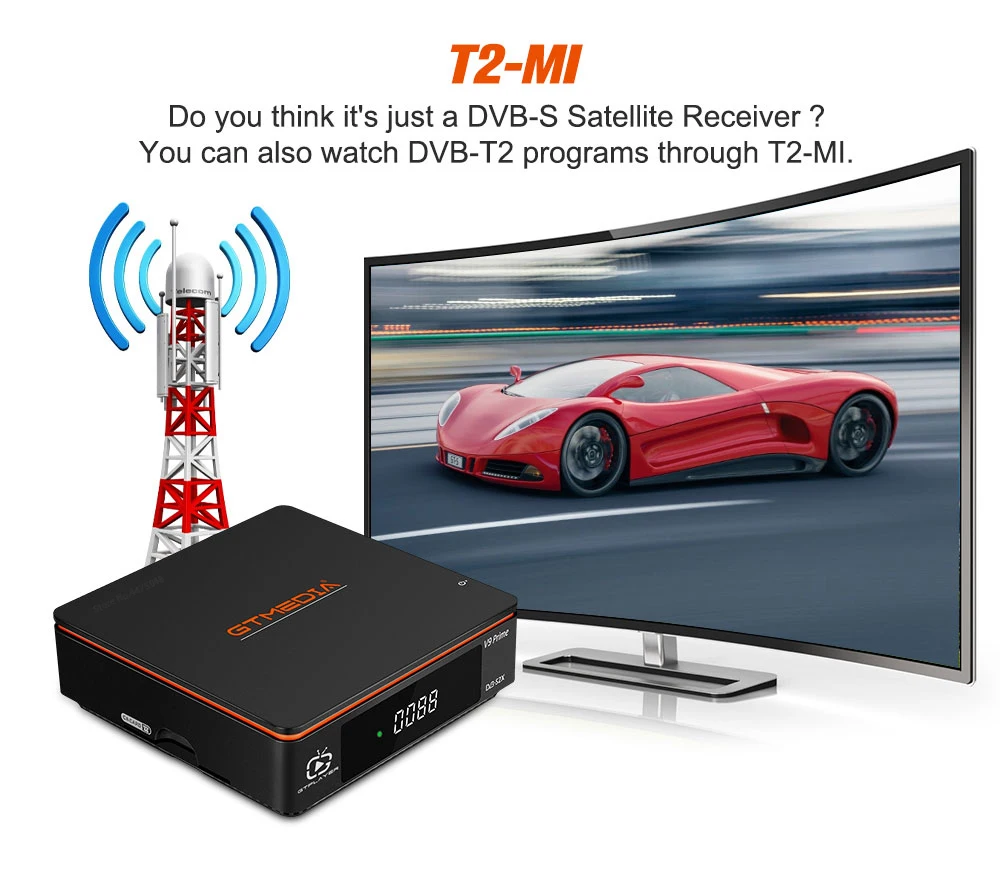 GTMEDIA V9 премьер цифра спутниковый телевизионный ресивер 1080P HD декодер для DVB S/S2/S2X TV