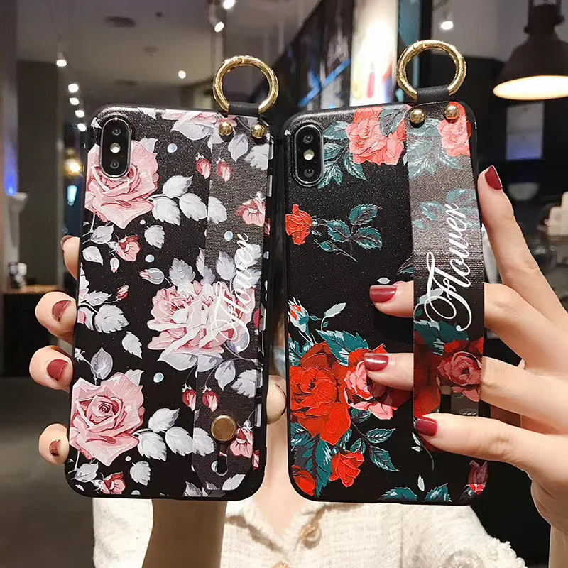 Стильные чехлы для телефонов iphone 12 pro max mini X Xs XR 11 SE 2020 мягкий чехол держатель