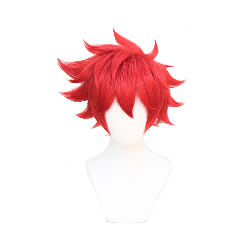 

Peluca de Cosplay de аниме SK Reki, pelo de corto и губка, резистивно al Heat, для взрослых, Хэллоуин, игра de ro