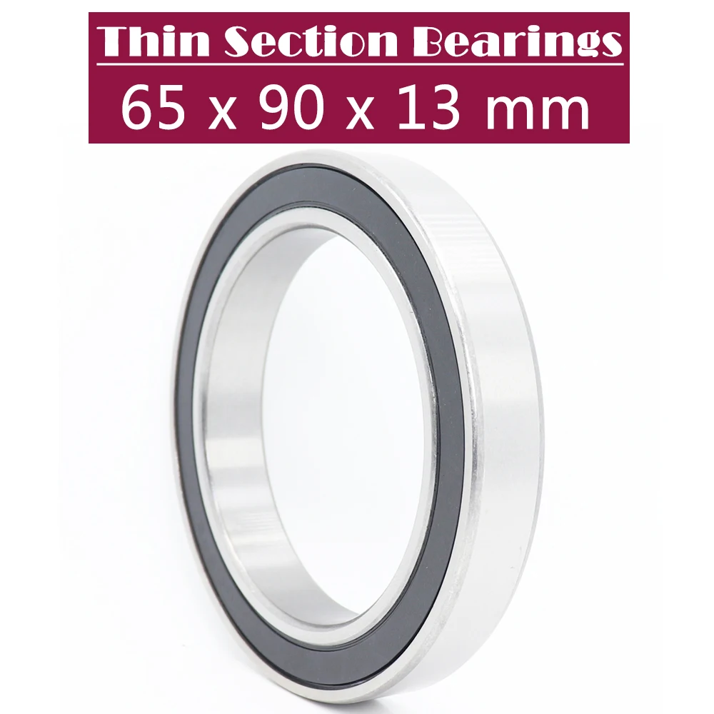 6913 2RS Подшипник (2 шт.) 65*90*13 мм метрические тонкие подшипники 61913RS 6913RS