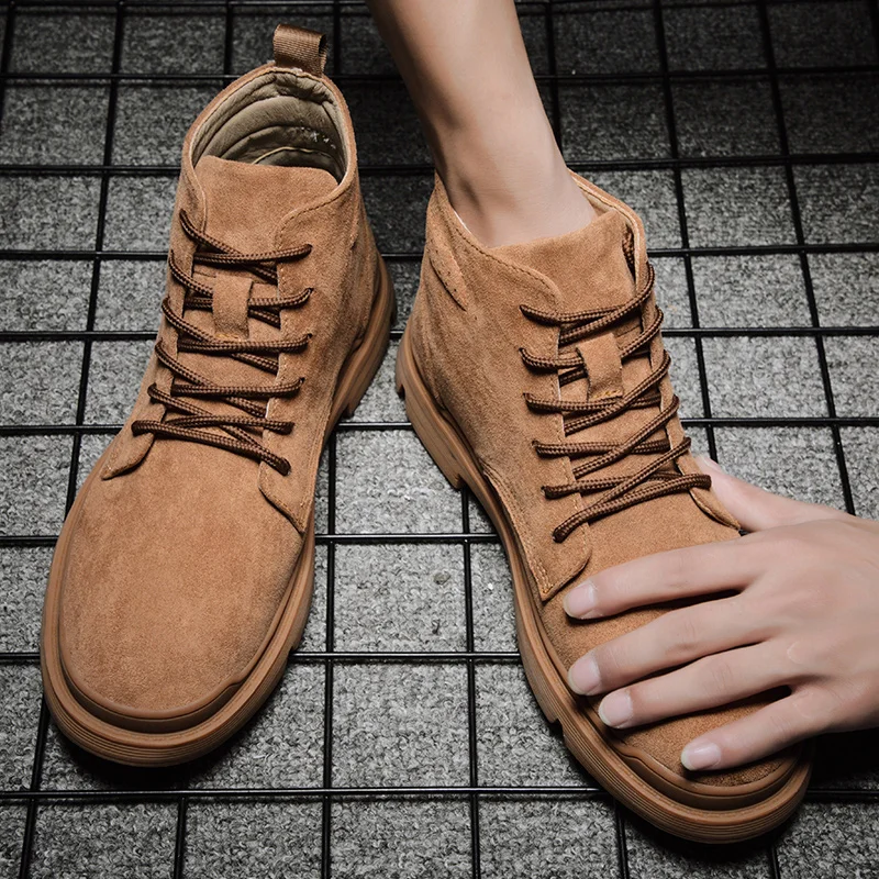 

Sneaker Casual Shoes Casual Shoes For Men High Sneakers Sneaker Sapato Leisure Causal 2020 Male Fashion Leather Mens Hot Sale