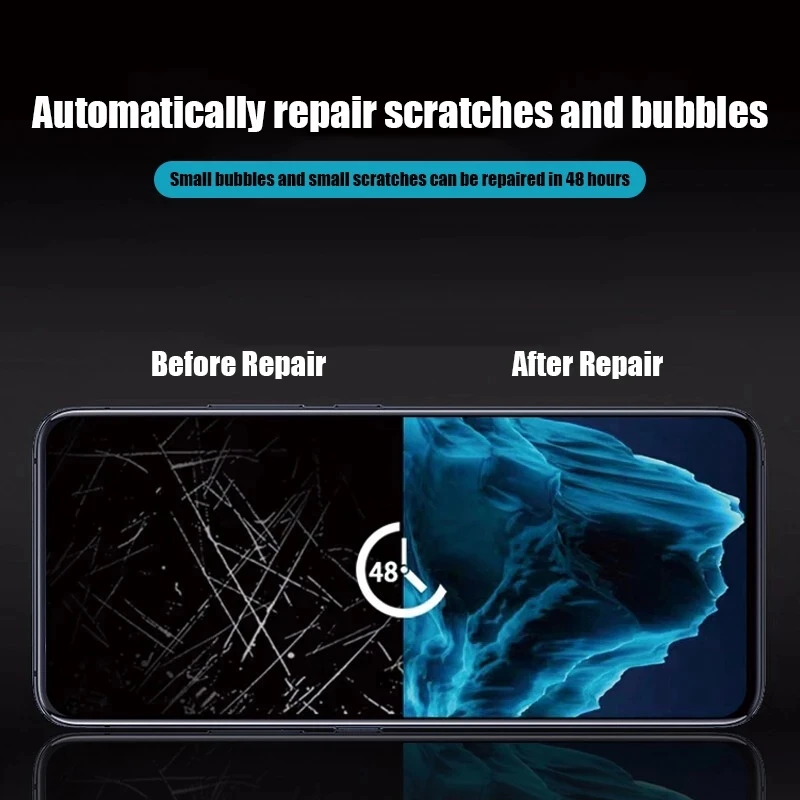 Pel&iacute;cula de hidrogel de cobertura completa para IPhone, protectores de pantalla para IPhone 11, 12, 13 Pro Max, 6, 6s, 7, 8 Plus, XR, X, XS MAX, sin cristal, 2 uds.-4