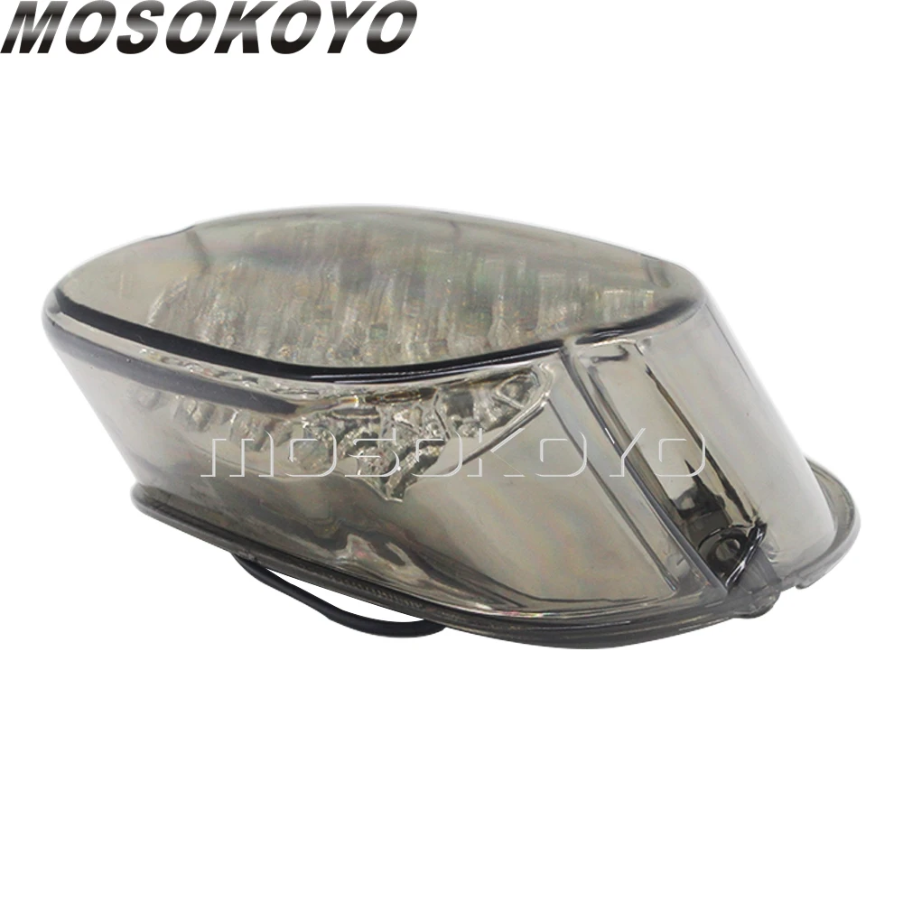 Светодиодные интегрисветодиодный задние стоп-сигналы для мотоцикла задний