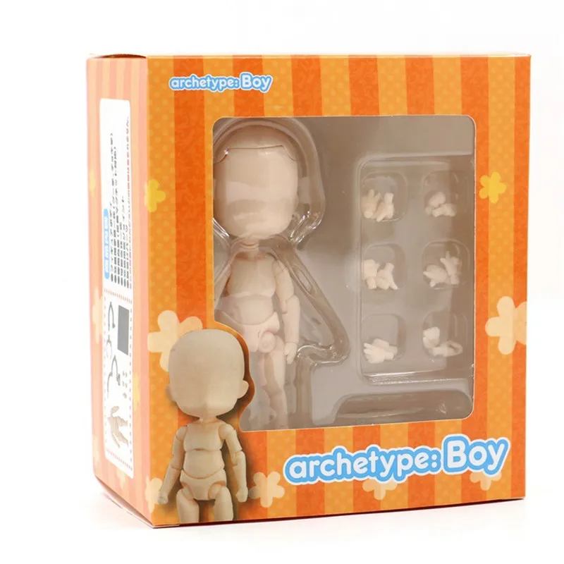 BODY KUN / CHAN body-chan body-kun Boy Girl Cute Ver. ПВХ фигурка Коллекционная модель ферритовая