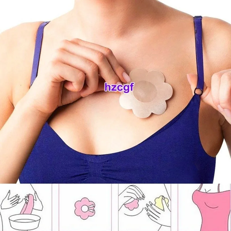 Наклейки на соски женские 25 пар одноразовые с лепестками | Дом и сад