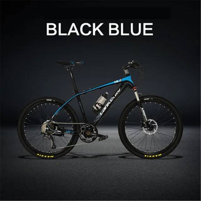 blue Электрический велосипед для взрослых, 2 колеса, ходовые электрические велосипедные преобразующие е-байка 36В класса люкс версии 9-Скорость Портативный Smart Электрический масло для скутеров дисковый тормоз - Цвет: blue