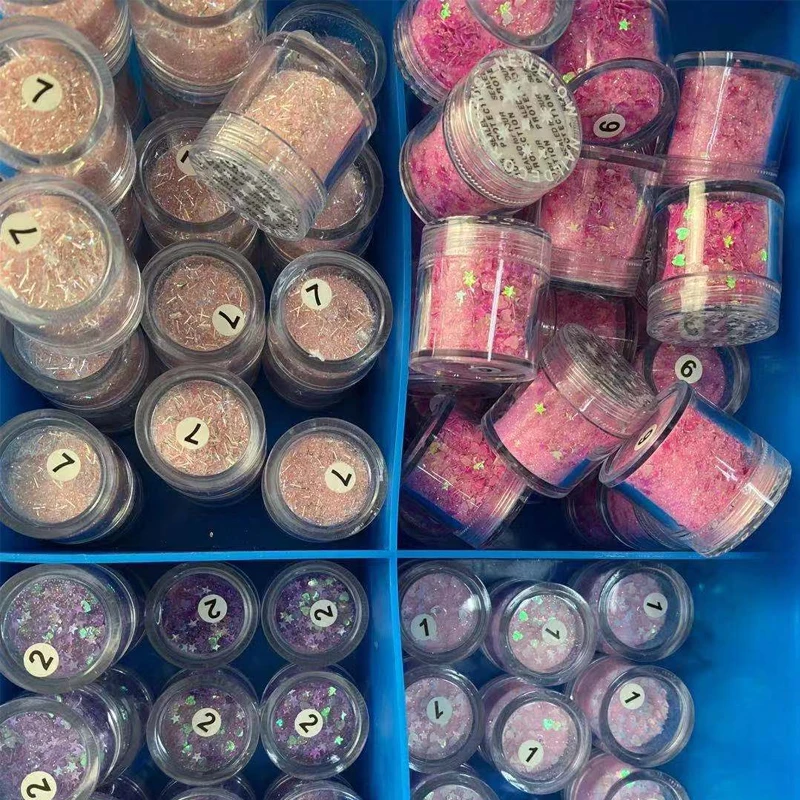 1 банка 10 г блеск для ногтей блестки пайетка Хамелеон голографическая Любовь