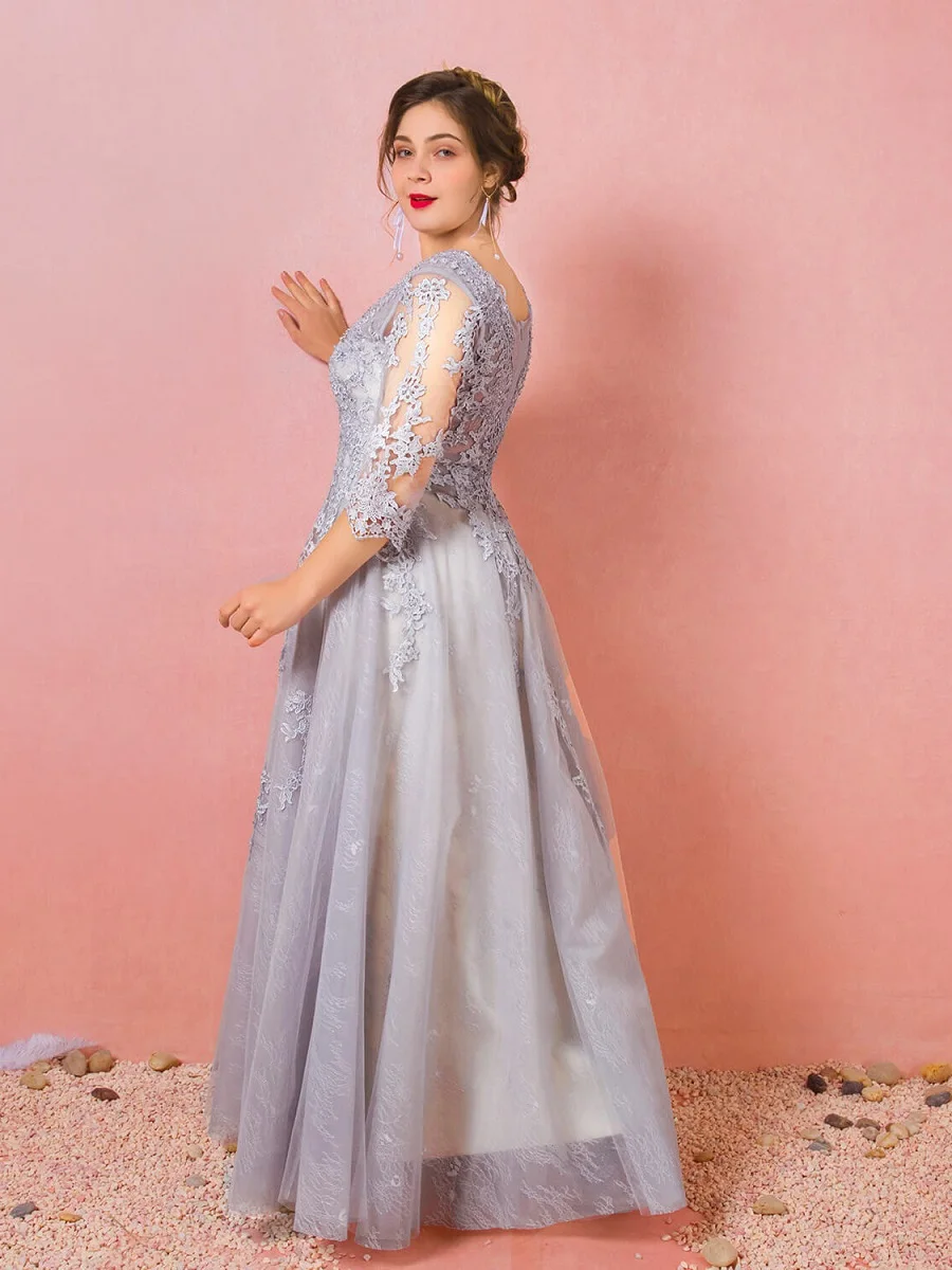 Атласные платья в пол трапециевидной формы с бисером | Свадьбы и торжества