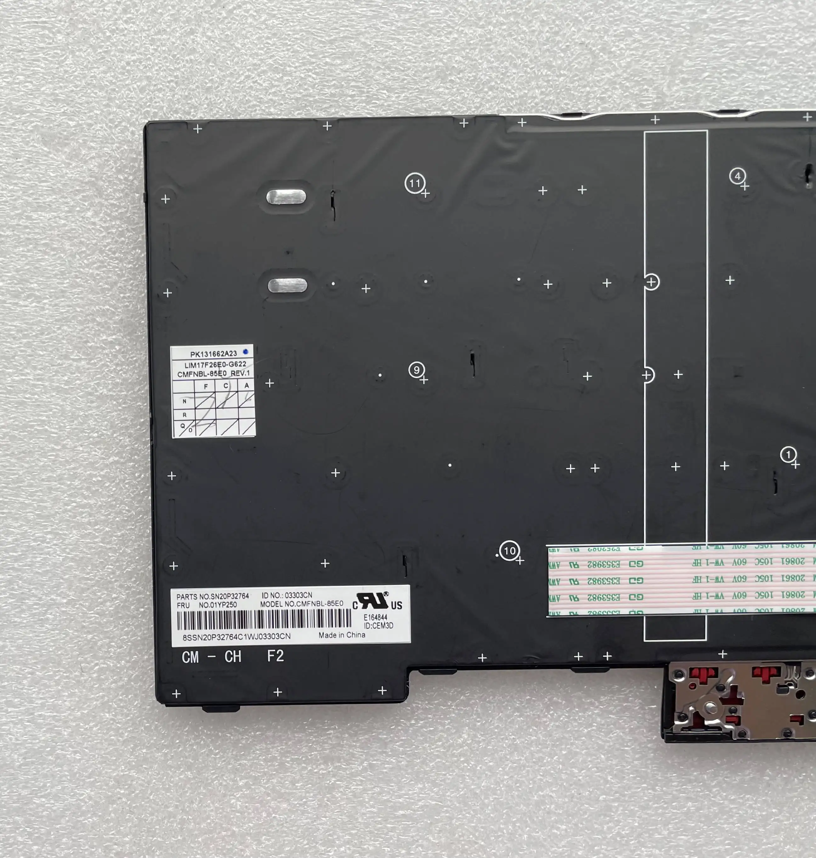 Клавиатура SN20P32764 1PE558 для ноутбука Lenovo Thinkpad E480 E490 R480 R490 L490 с поддержкой испанского