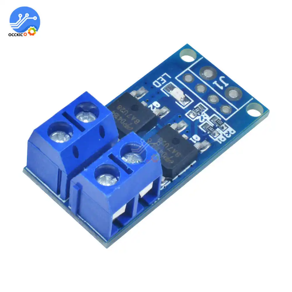 Высокая Мощность 15A 400 Вт MOSFET триггер переключениt приводной модуль ШИМ-регулятор электронный переключатель Управление Панель DC 5 V-36 V