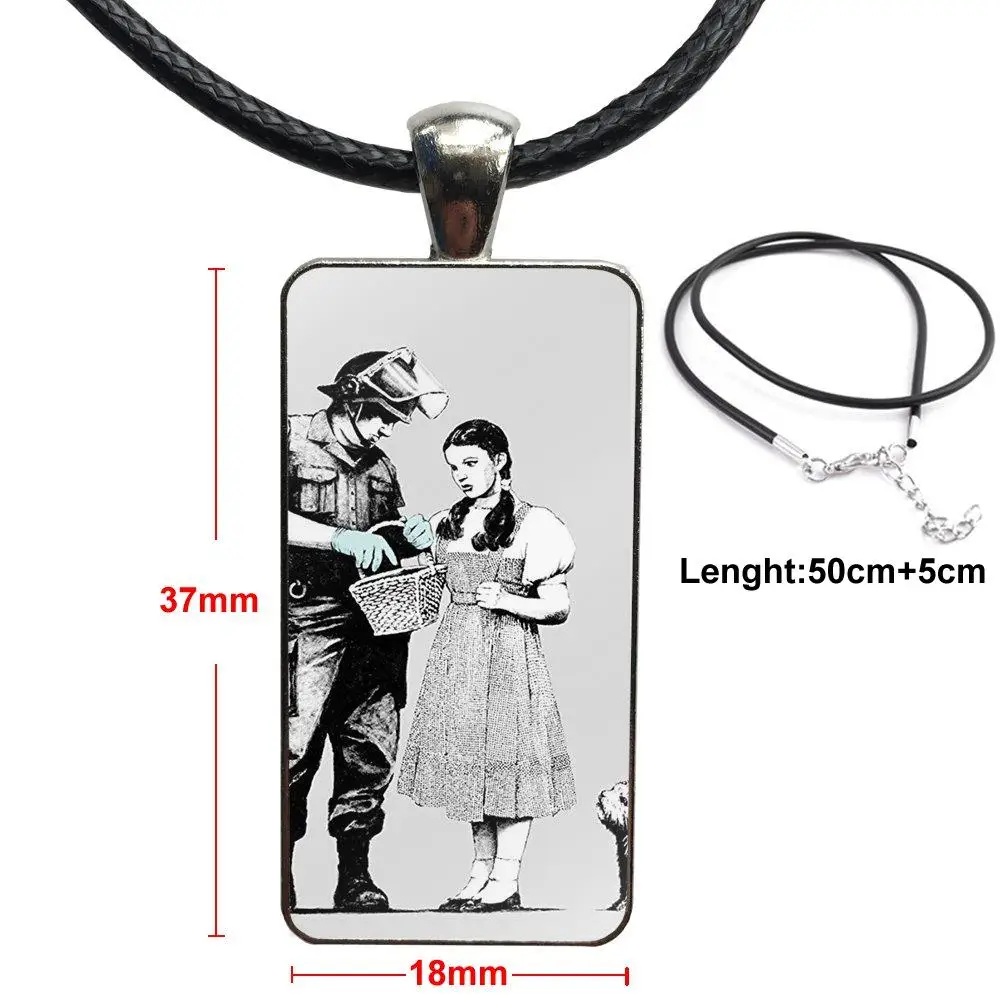 Бэнкси следуй за своей мечтой мягкий стальной цветной стеклянный кабошон с