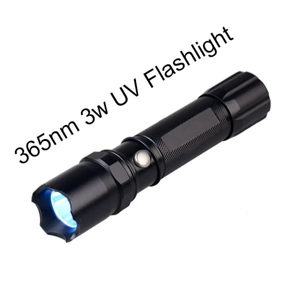 TMWT Профессиональный 365 нм 3 w UV LED ультрафиолетовый черный свет факел фонарик УФ 395nm 365nm для драгоценных камней минеральная инспекции