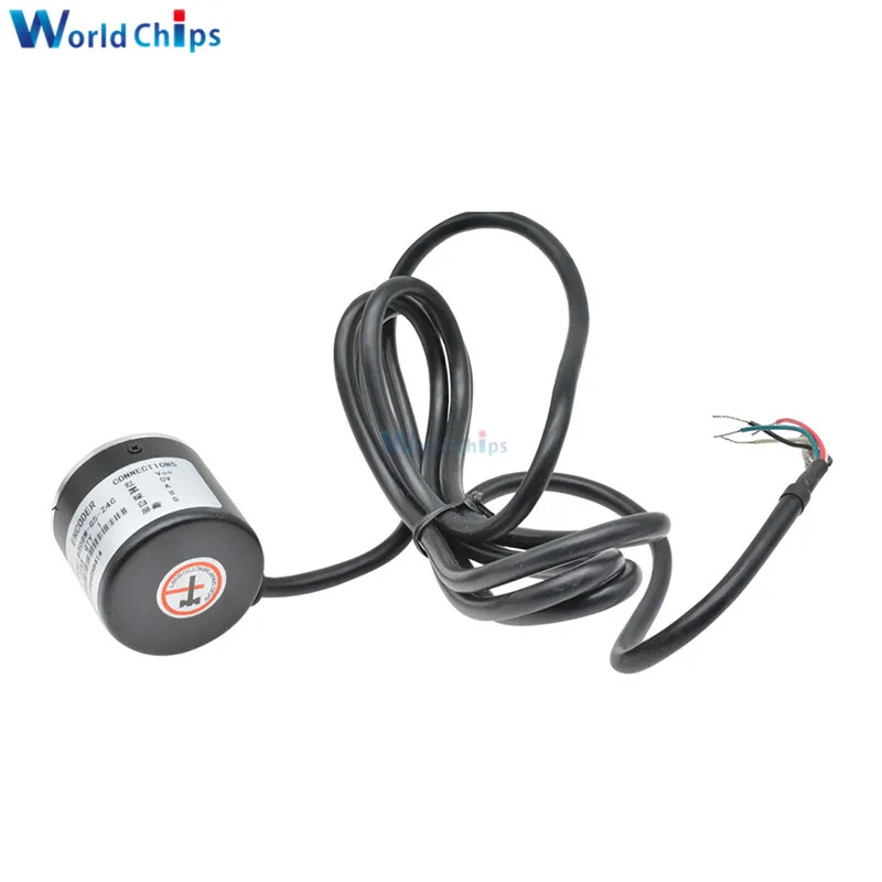 Энкодер 600 P / R фотоэлектрический инкрементный роторный 5-24В AB двухфазный вал 6 мм |