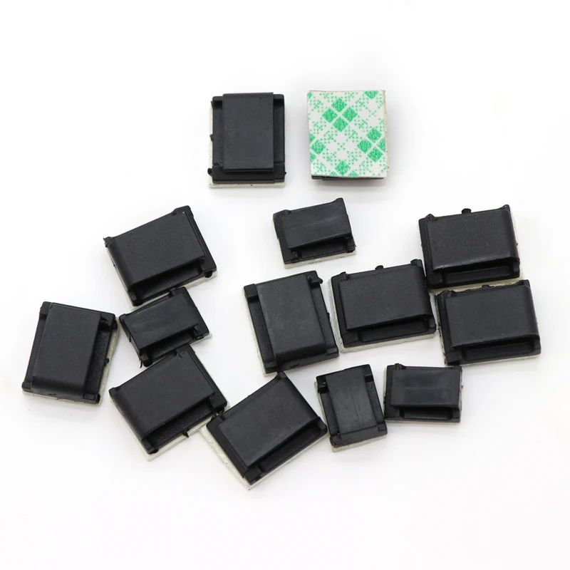 10 шт. FC 1 2 Кабельный Зажим Автомобильный Кабель удлинитель клипса самоклеющиеся