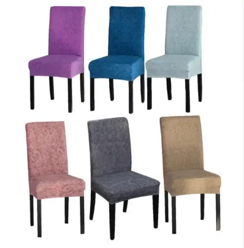 Эластичный Чехол для стула из спандекса домашний эластичный с цветочным принтом