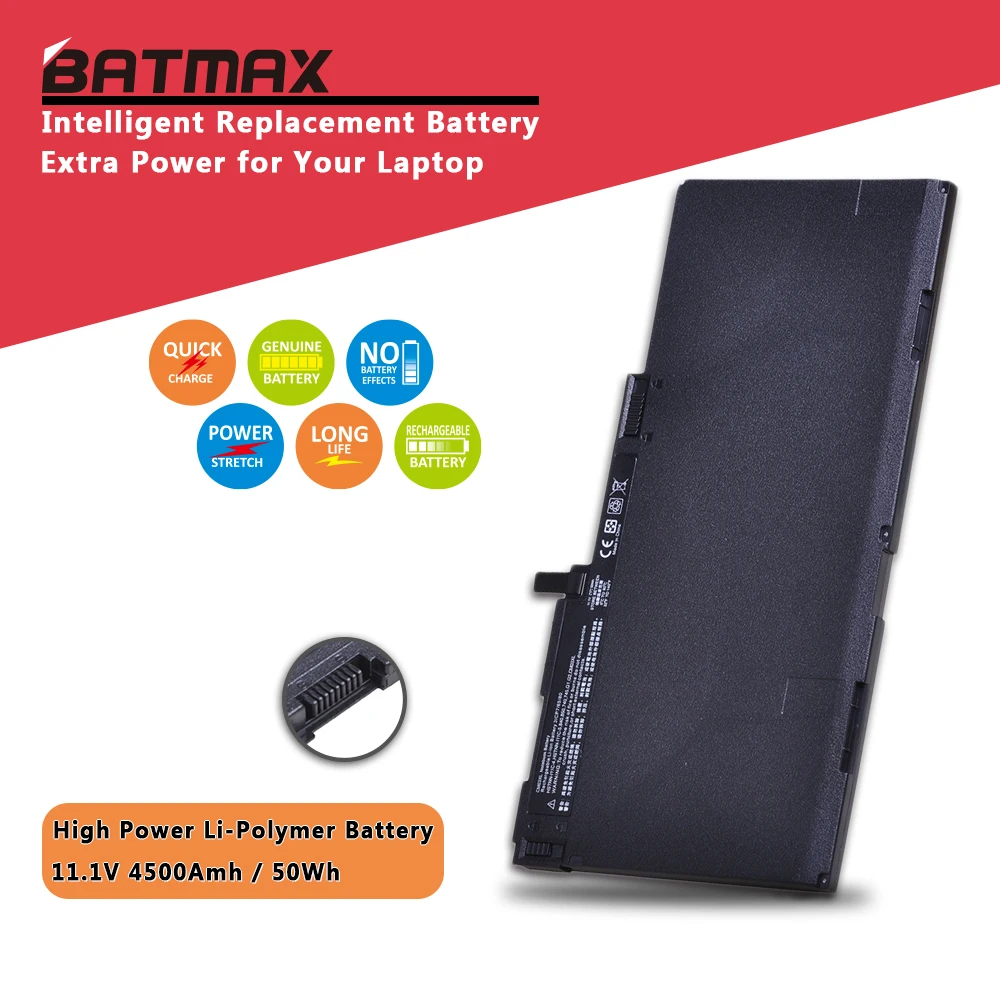 Аккумулятор CM03XL для ноутбука HP EliteBook 840 845 850 740 745 750 G1 G2 Series 717376 001 CM03050XL CO06 CO06XL