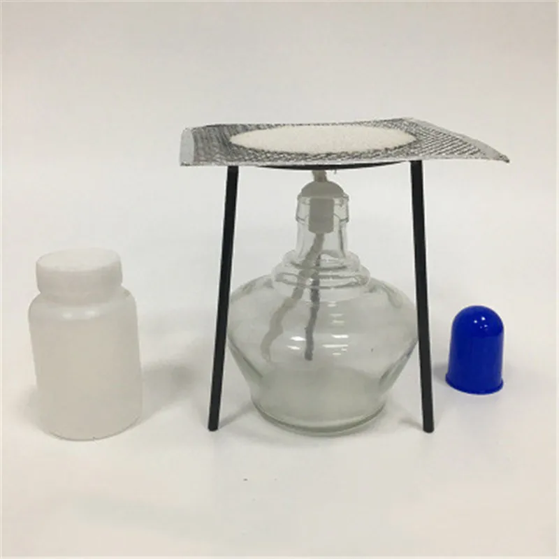 Подставка Трипод для спиртовой лампы чугунная горелка лабораторной химии