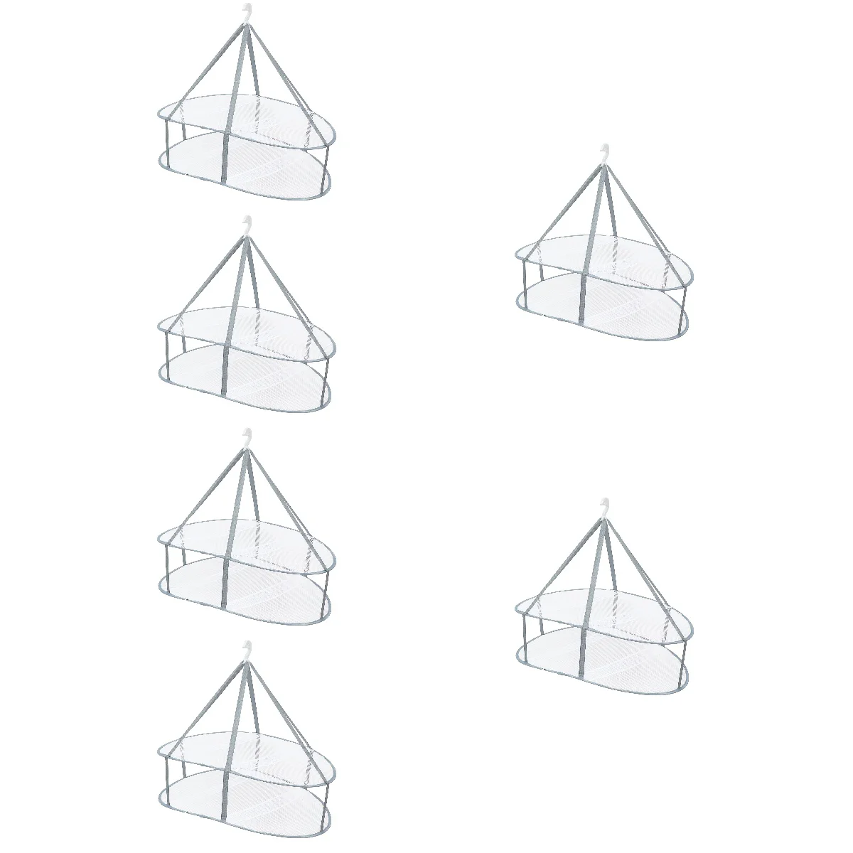 

6 шт., складные сушилки для одежды