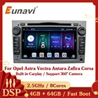 Автомагнитола 2DIN, Android 10, мультимедийный плеер для Opel Vauxhall Astra H G J Vectra Antara Zafira Corsa Vivaro Meriva Veda GPS DVD