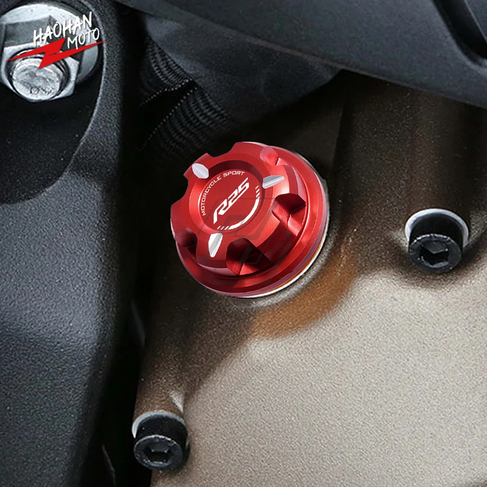 

For Yamaha YZF-R25 R25 2015-up Motorcycle Engine Oil Cap Bolt Screw Filler Cover