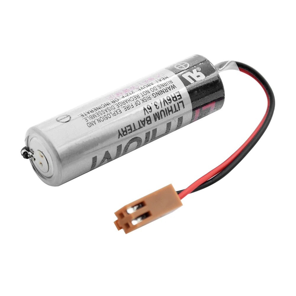 YCDC ER6V 3 6 V 2000mAh PLC батарея для Toshiba CNC контроллер литий ионная резервная