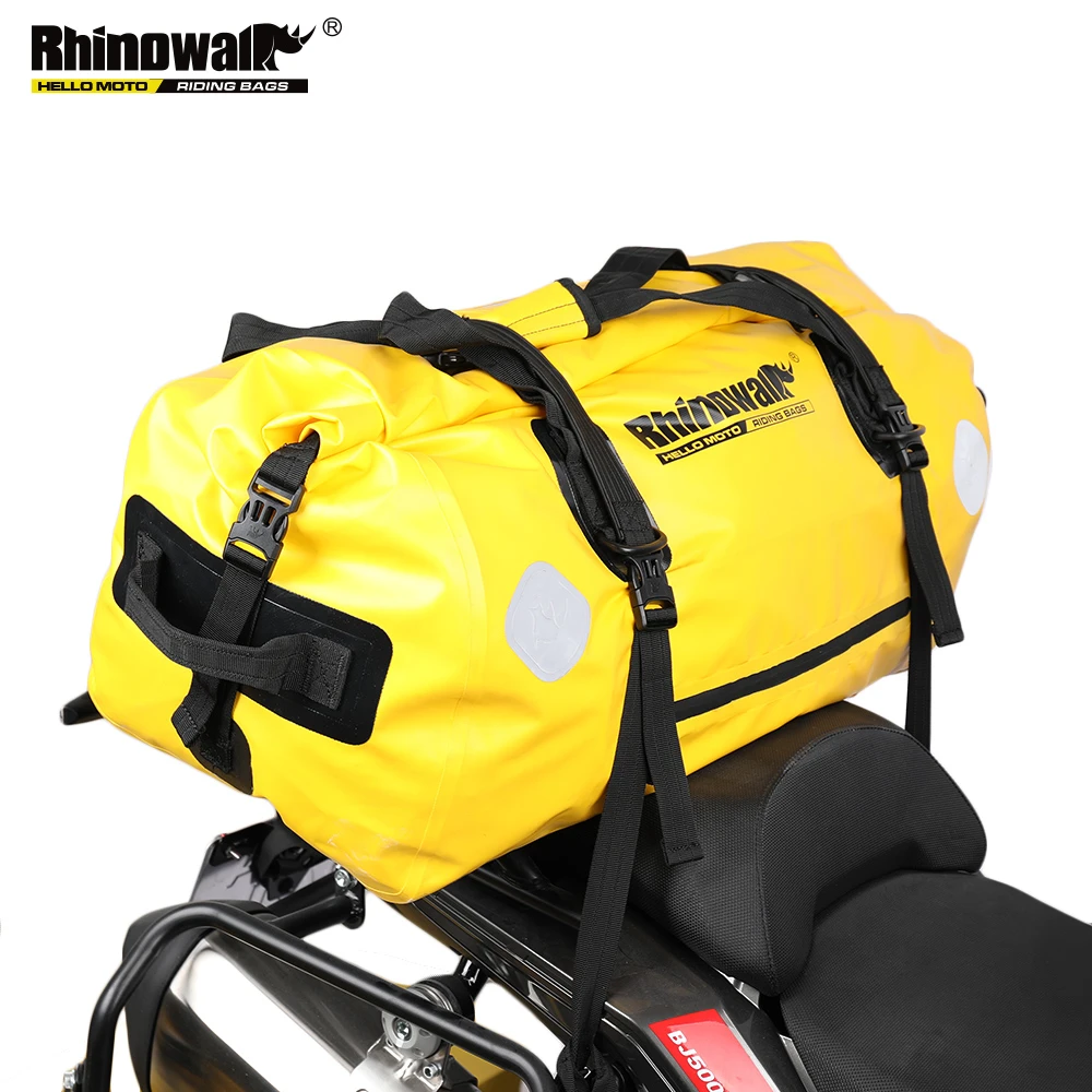 Rhinowalk велосипедная мотоциклетная сумка на заднее сиденье 65л Водонепроницаемая