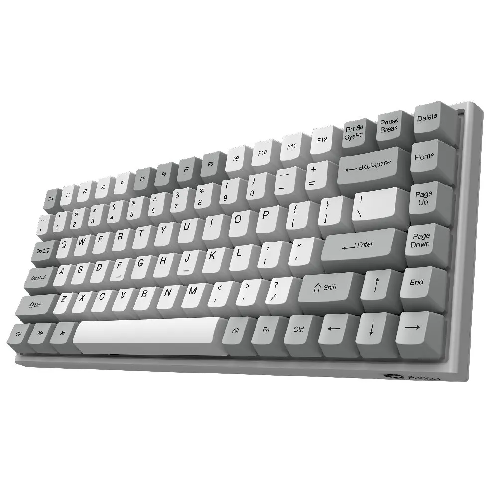 

3084 Silent 84 Keys Bluetooth Mechanical Keyboard TKL PBT OEM Keycaps Type-C Port 1800mAh Battery Win/Mac Gateron Switch