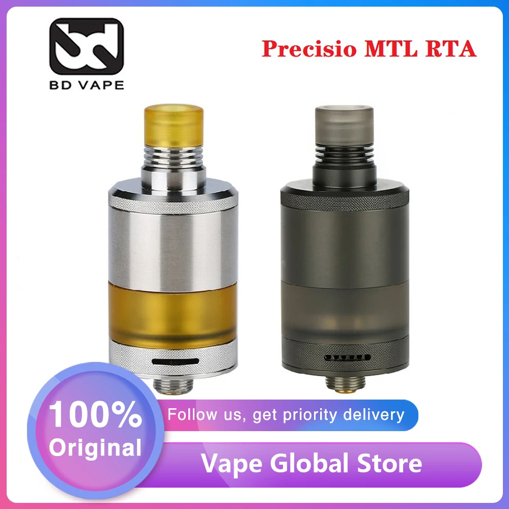 В наличии vapersmd Store BDvape Precisio MTL RTA с 2 7 мл Ёмкость 22 мм атомайзер для оптимального и DL