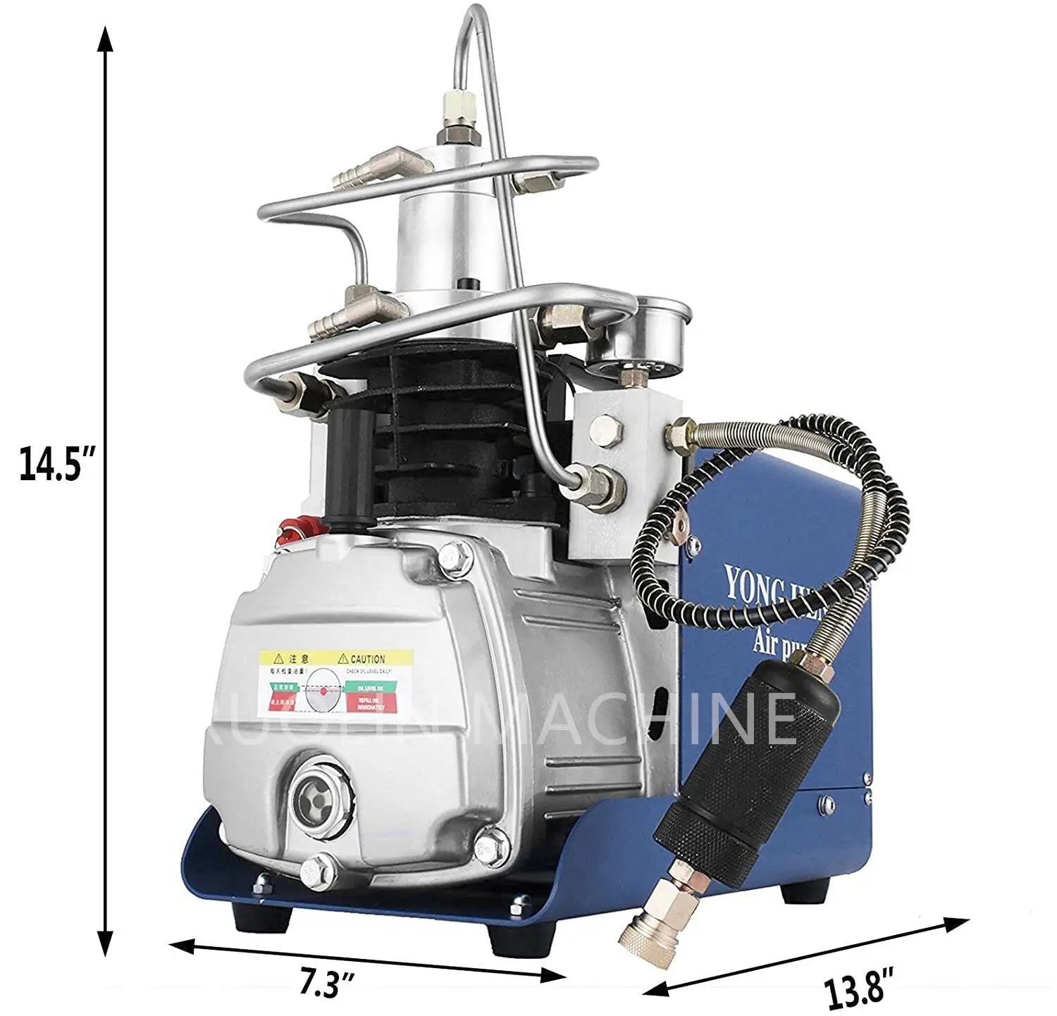 Воздушный насос высокого давления 30MPA 4500PSI 13.2GPM воздушный компрессор PCP 1 8 кВт для