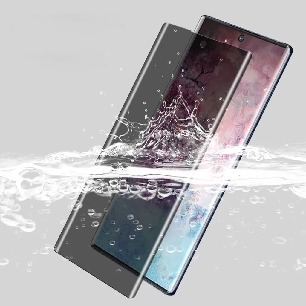 Защитное стекло для сохранения личной информации пленка для samsung Galaxy Note 10 HD полное покрытие гидрогель анти-ползучий Защитная пленка для Note 10+# P3