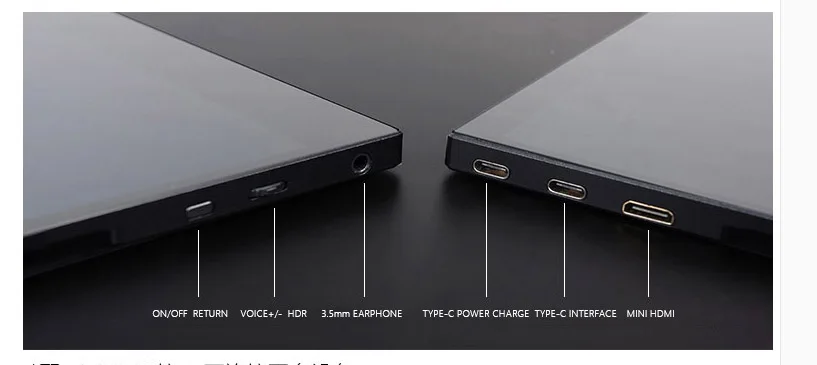 Портативный монитор Eyoyo EM13E 13 3 дюйма IPS FHD 1080P ЖК экран USB C HDMI для ноутбука ПК