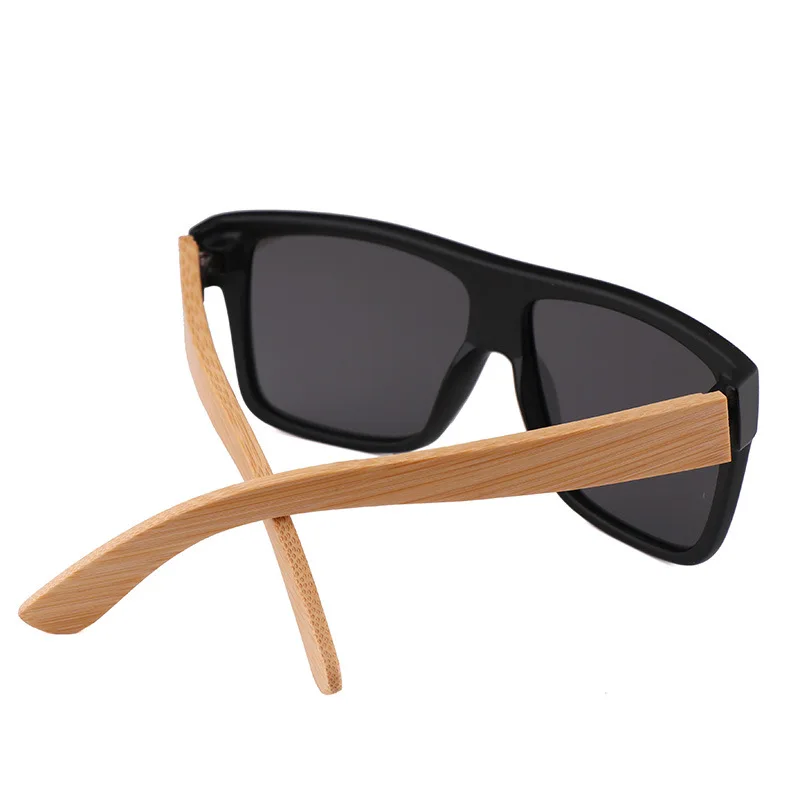 

Polarized Sunglasses Men 2021 UV400 Bamboo Sunglasses Retro Square Sunglasses Vintage Driver's Sun Glasses For Men Oculos