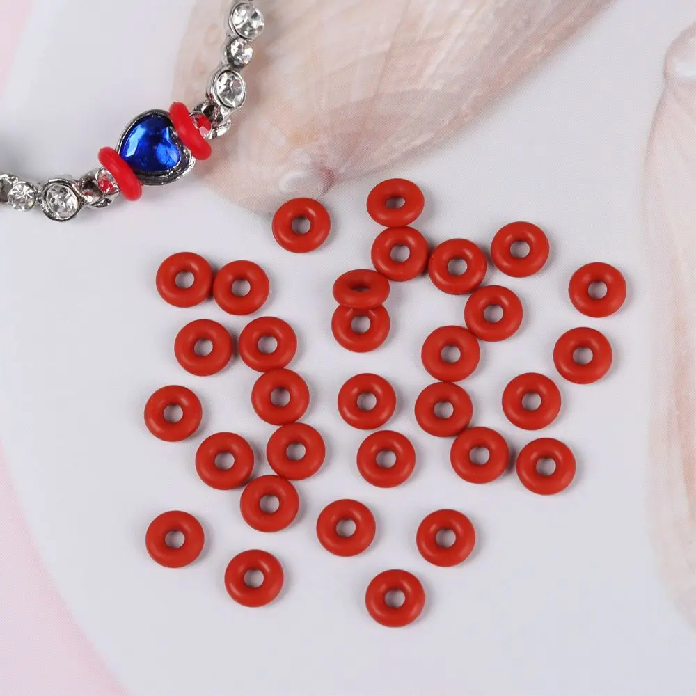 Обнаженное нескользящее 12-цветное клеммное кольцо аксессуар для снасти бусины