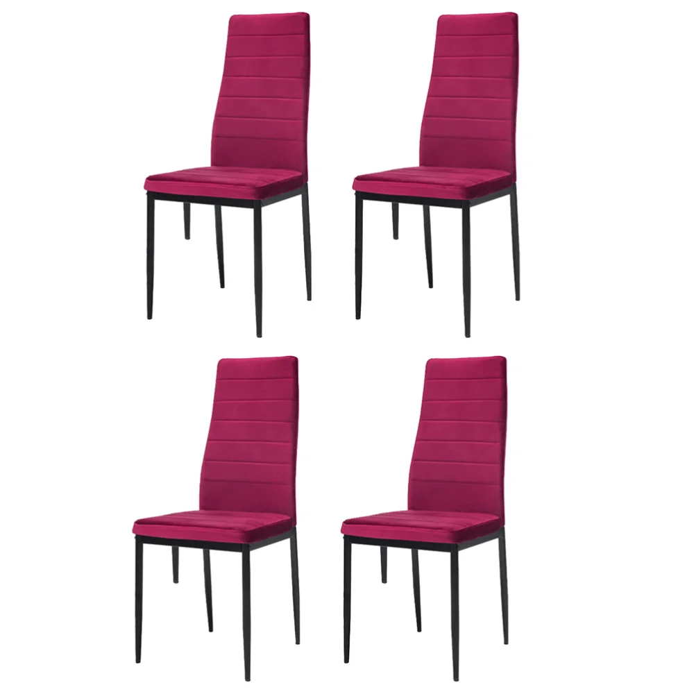 

6pcs Dining Chair Padded Upholstered Modern Dining Chair for Bedroom Home Office Living Room