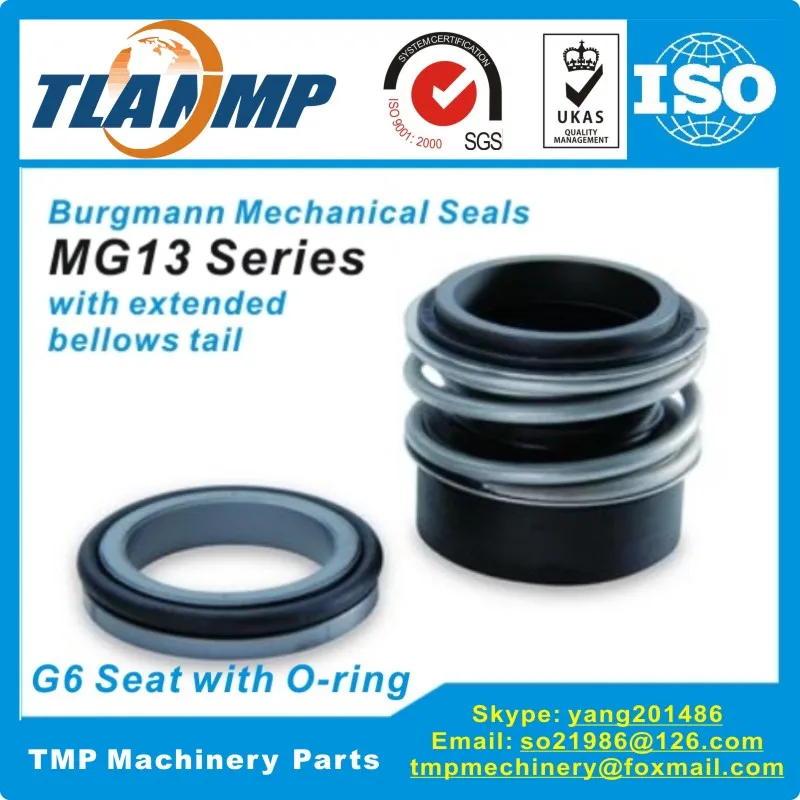 

MG13/85-Z (MG13-85/G6) Burgmann TLANMP Mechanical Seals with G6 O-ring Stationary Seat for Shaft Size 85mm Pumps (SiC/SiC/VIT)