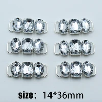 new 10pcs 1436mm clothing creative decoration acrylic connecting buckle shoes hat embellishment with diy jewelry accessories