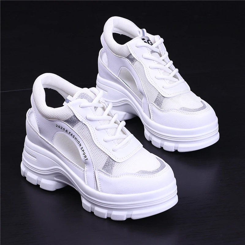 Вельветовая обувь 2020 г. Летние туфли увеличивающие рост женские босоножки на