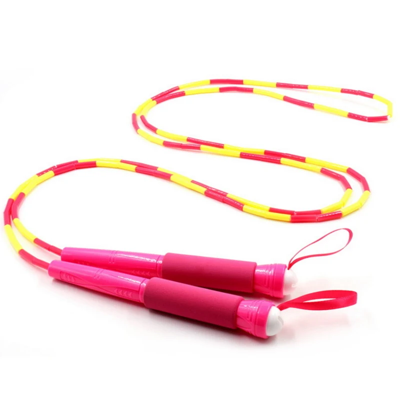 

STRAIGHT BEADS TPU skip rope beaded jump rope skipping skill tricks NBR sponge handle crossfit fitness anti slid