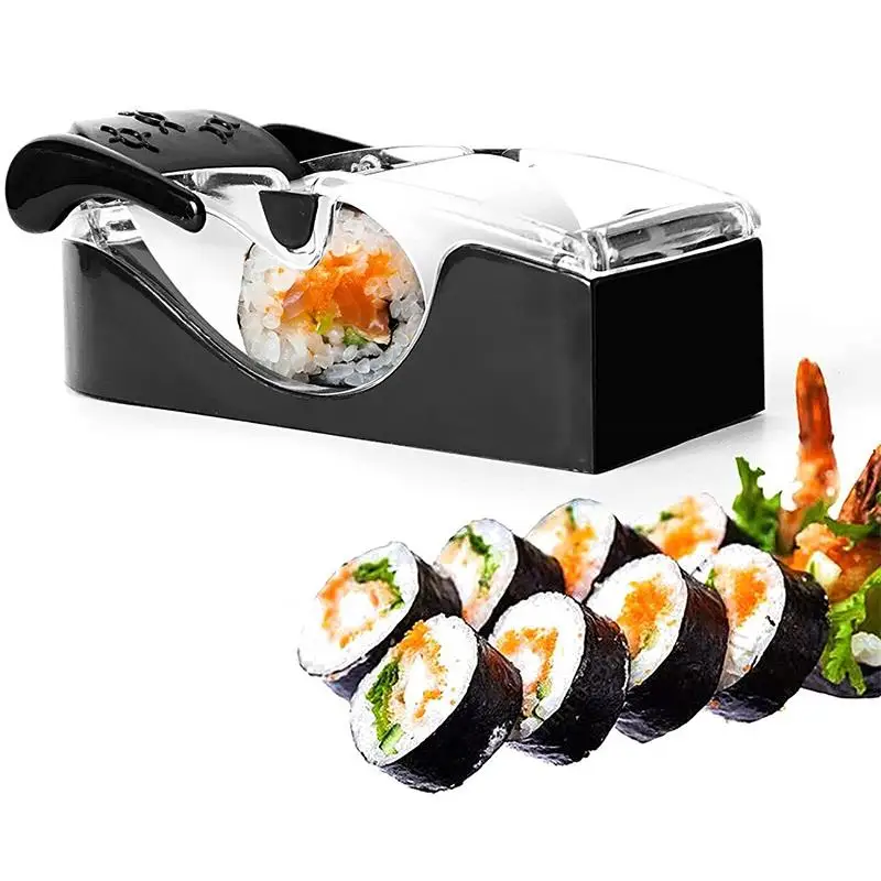 

DIY Sushi Making Machine Kitchen Supplies Tools Easy Rice Ball Mold Non-Stick Perfect Rolling Tool Roller Sushi Roll Maker