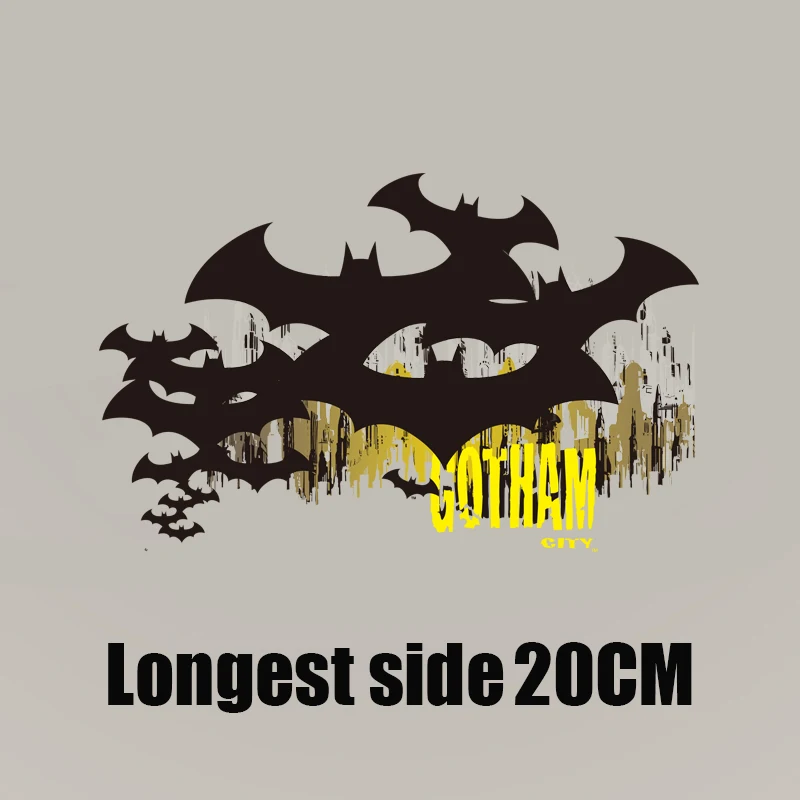 Cartoon Batman Men Thermal transfer stickers clothes Fashion boy Ironing patch DIY washable T-shirt | Дом и сад
