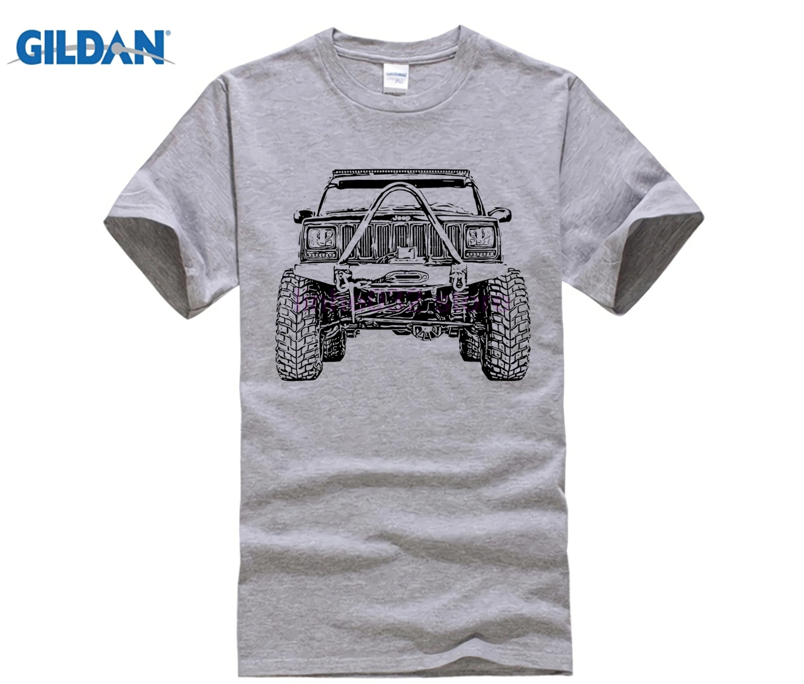 2019 летняя Стильная мужская футболка для бездорожья Fan Cherokee XJ 2nd Gen ралли разных
