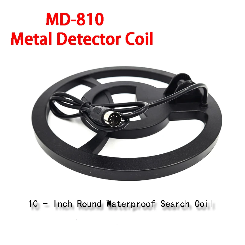 

MD-810 Search Coil Professional Underground Metal Detector Waterproof High Accuracy Metal Finder Coil Original Accessories Tools